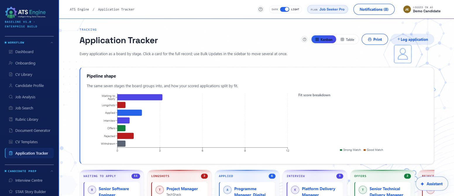 ATS Engine - Application Tracker
