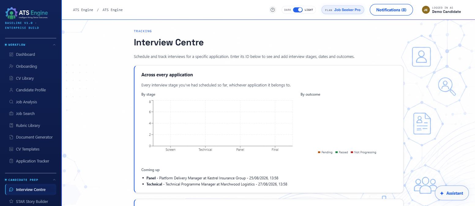 ATS Engine - Interview Centre