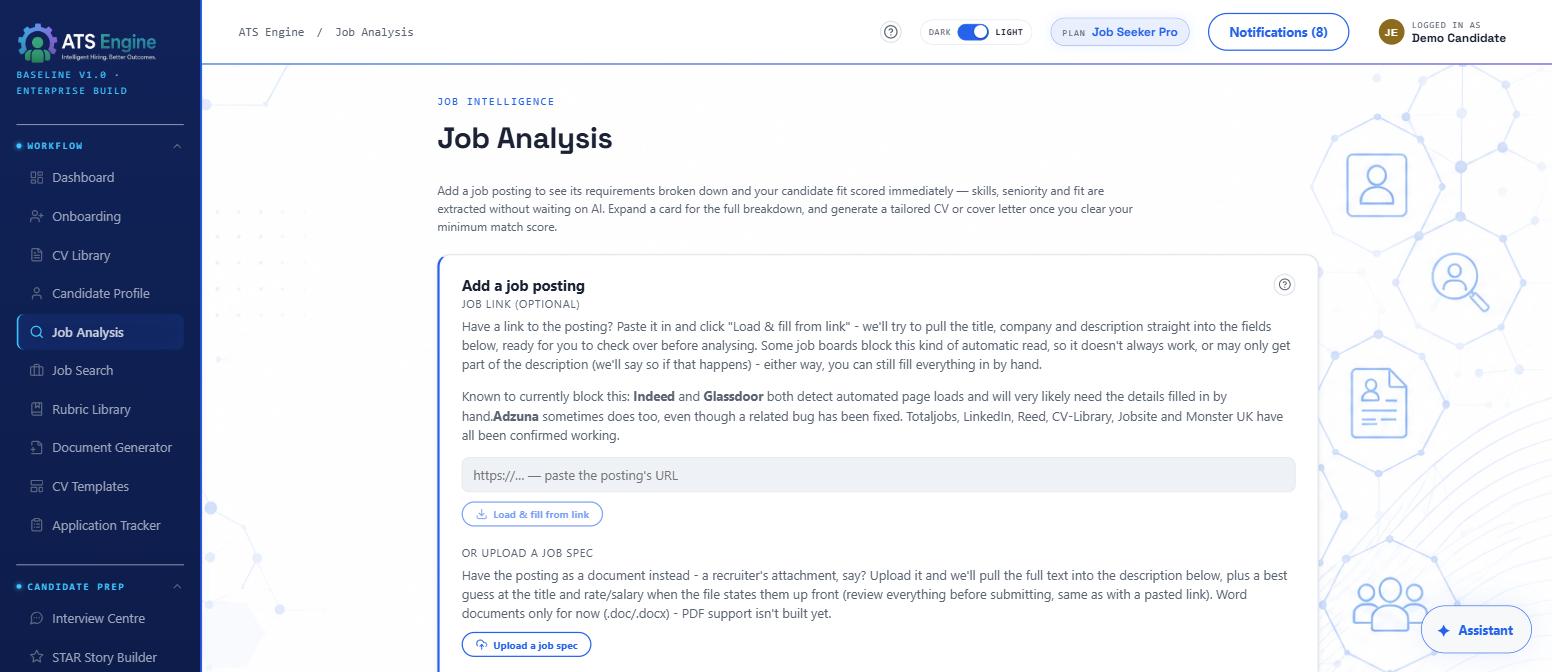 ATS Engine - Job Analysis