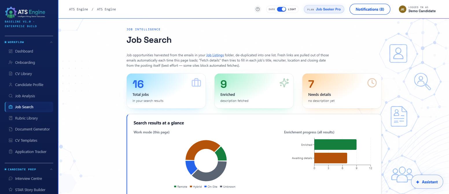 ATS Engine - Job Search