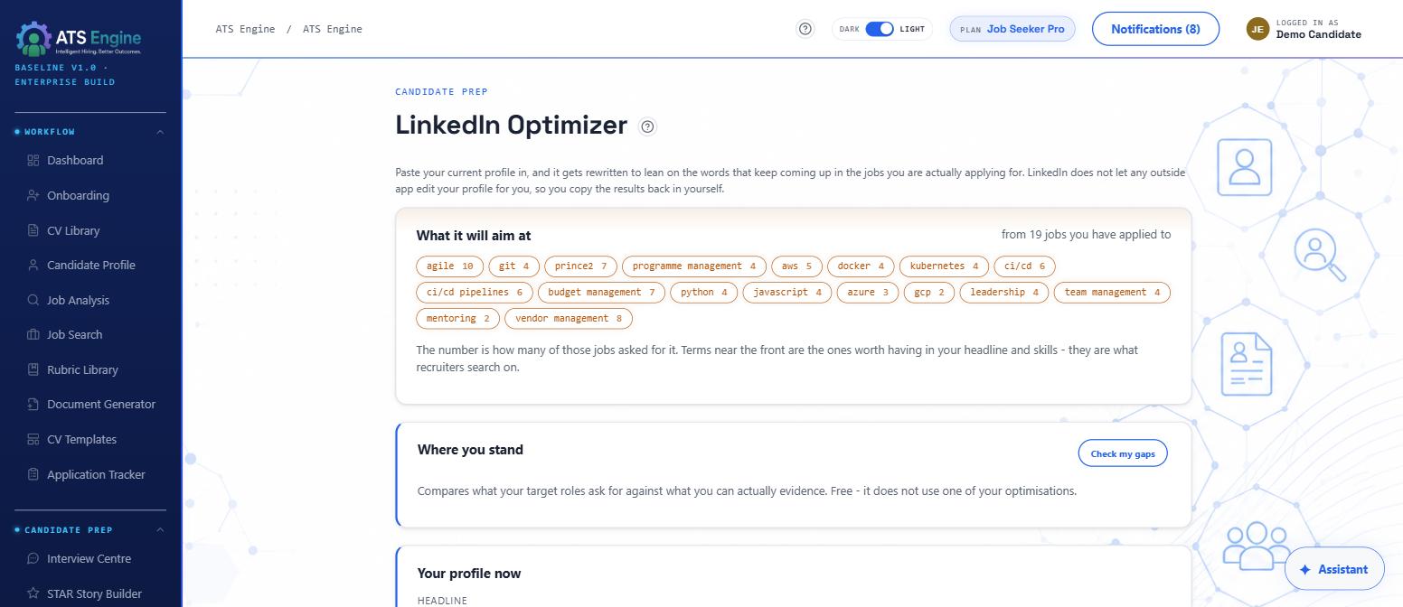 ATS Engine - LinkedIn Optimizer